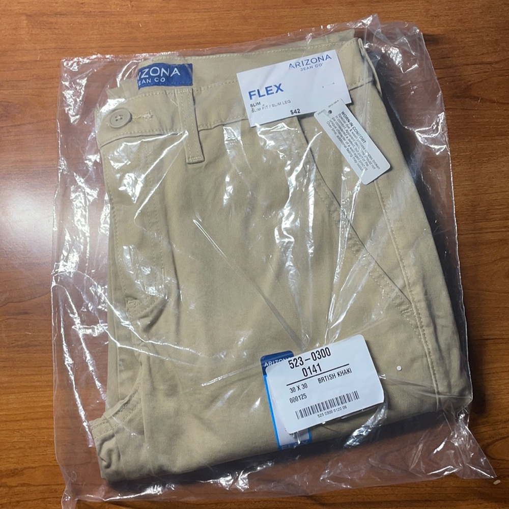 Arizona Jean Co. Khaki Pants 30 x 30’s